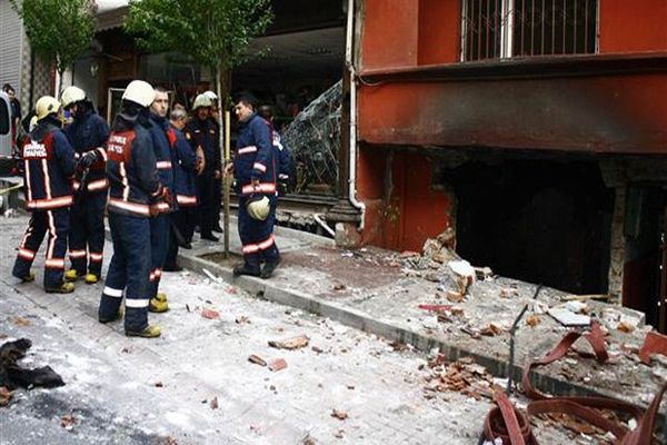 İstanbul Kağıthane&#039;de  büyük patlama