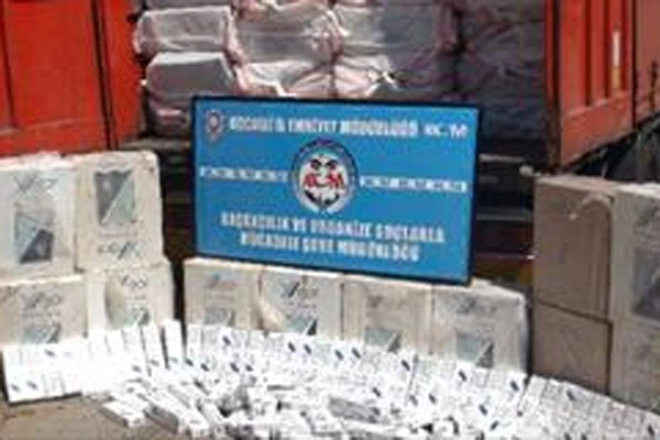 Milyonluk kaçak sigara operasyonu