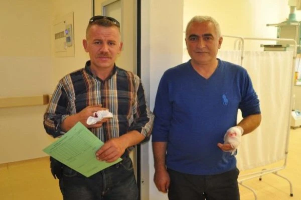 Acemi kasaplar yine hastanelik oldu