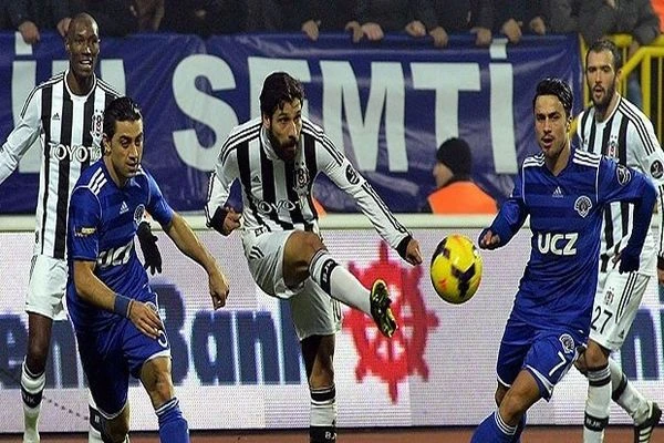 Kasımpaşa-Beşiktaş ilk yarı maç özeti ve golleri