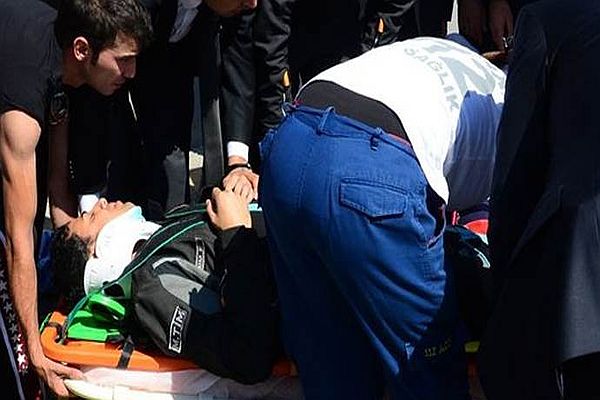 Başbakan Erdoğan&#039;ın korumaları kaza yaptı