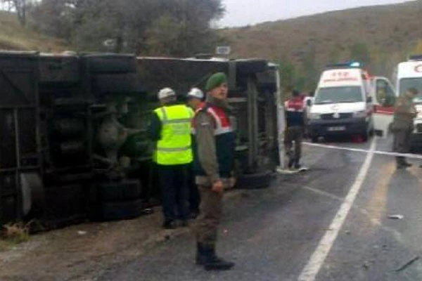 Taziye dönüşü kaza, 1 ölü