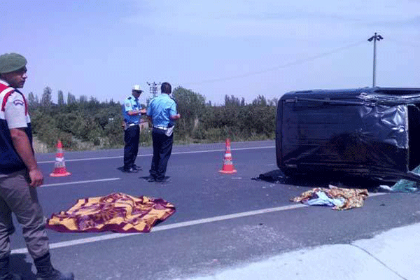 Konya&#039;da korkunç kaza, 3 çocuk öldü