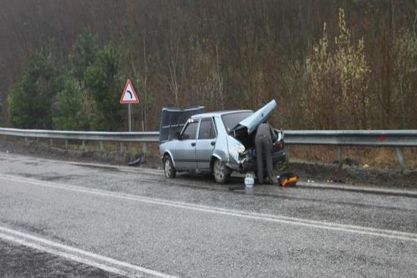 Ereğli'de feci kazalar, 1 ölü, 5 yaralı