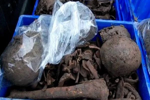 Kanalizasyon kazısında bakın ne bulundu