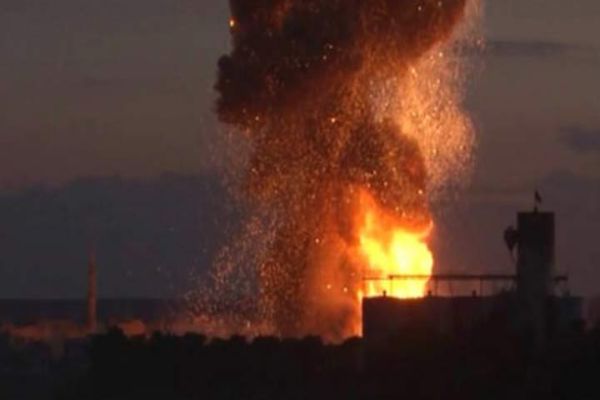 Kobani&#039;de büyük patlama!