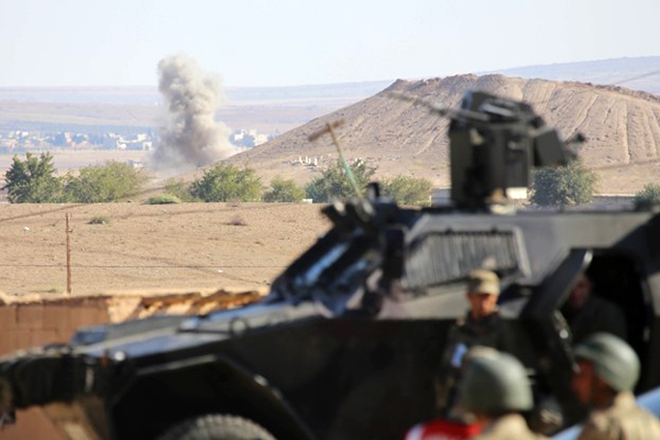 Kobani&#039;de çatışmalar yoğunlaştı