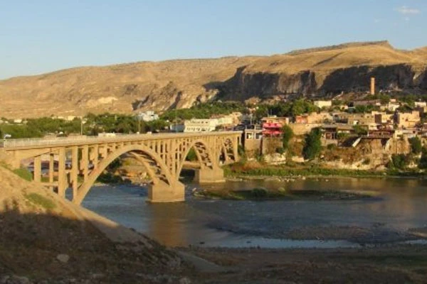 Amca çocukları Hasankeyf köprüsünden atladı