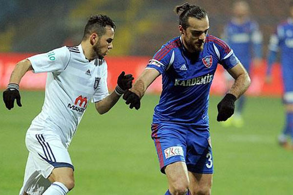 Kardemir Karabükspor ve Bahşekşehirspor berabere kaldı