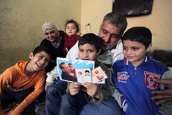 Cumhurbaşkanı Erdoğan Filistinli küçük Erdoğan'ı unutmadı