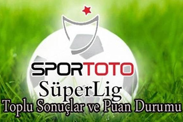 Süper Lig Toplu Sonuçlar ve Puan Durumu