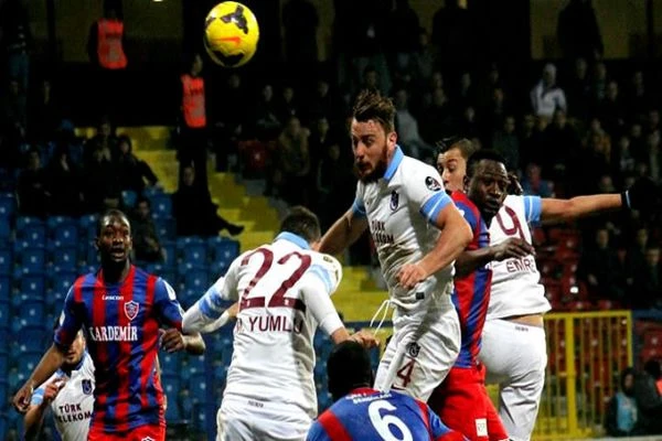 Karabükspor - Trabzonspor maç özeti ve golleri