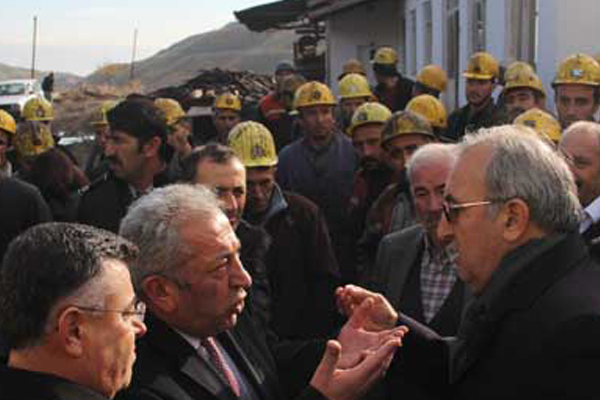 Maden ocağı sahibi, CHP&#039;lileri kovdu