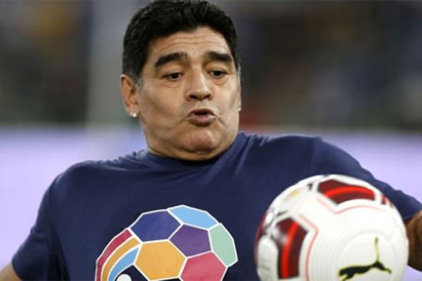Maradona&#039;nın görüntüleri ülkeyi salladı