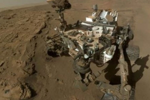 Mars'tan dünyaya selfie fotoğrafı