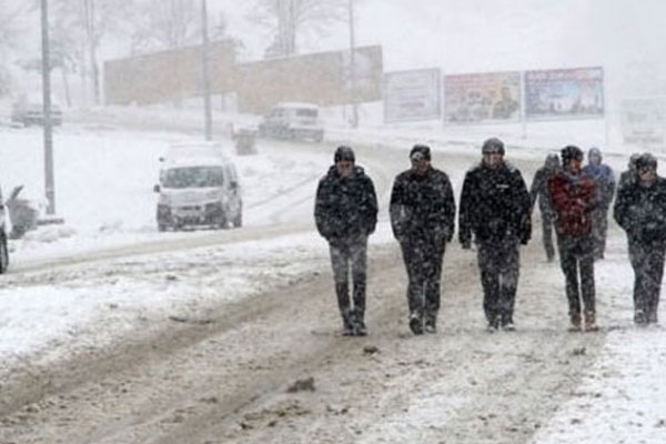 Meteoroloji&#039;den 15 ile yoğun kar yağışı uyarısı