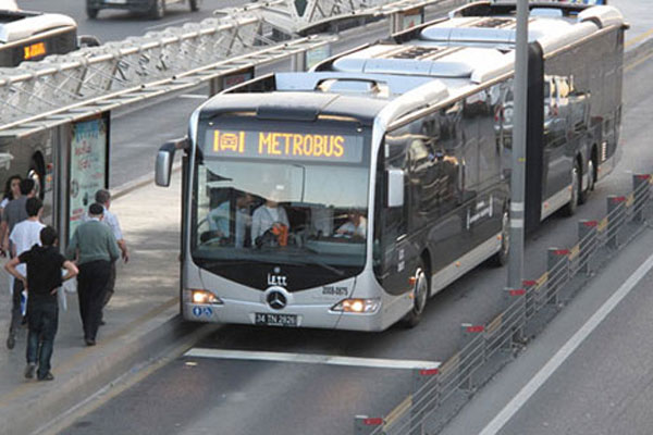 Samsun&#039;a metrobüs müjdesi