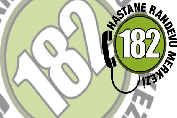 Online MHRS randevu alma sistemi, MHRS randevu alma ve iptal etme alo 182