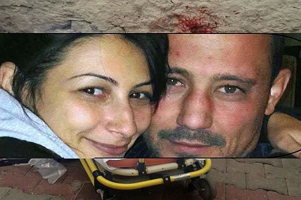 Nişanlısını döve döve öldürdü, izleri duvarda kaldı