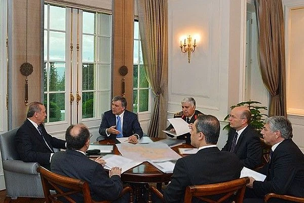 Çankaya Köşkü'nde Musul zirvesi yapıldı