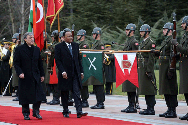 Nijer Cumhurbaşkanı Mahamadou Türkiye&#039;de