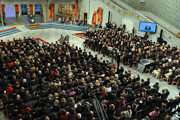 Nobel Barış Ödülü sahiplerine takdim edildi