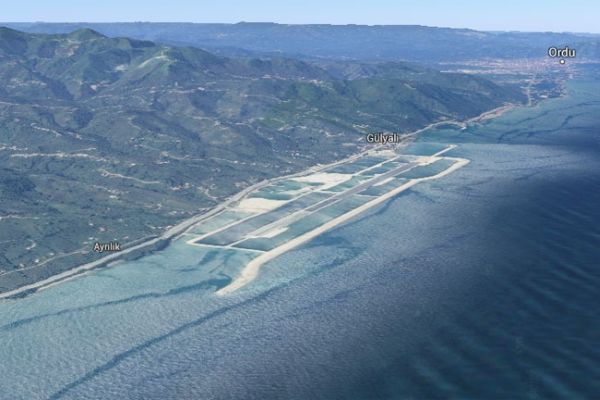 Ordu-Giresun Havaalanı böyle görüntülendi