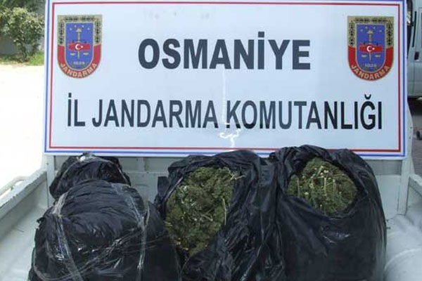 Osmaniye&#039;de uyuşturucu operasyonu