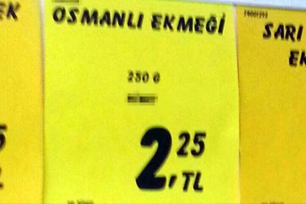 Osmanlı ekmeği de reyonda