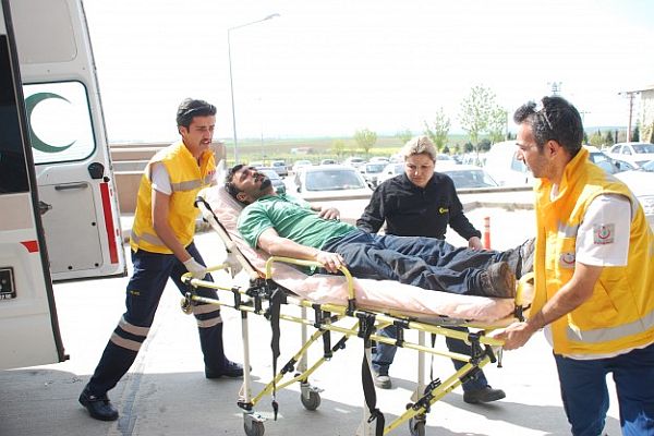 Tekirdağ&#039;da döküm fabrikasında patlama, 2 yaralı