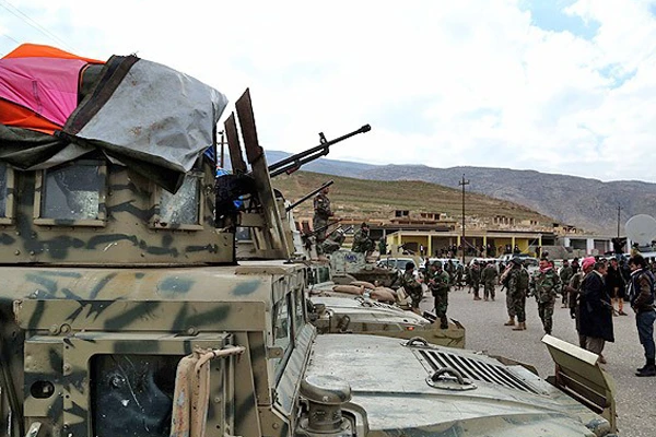 Peşmerge güçleri Şengal Dağı'na ulaştı