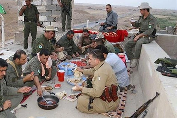 Peşmergenin Diyala nöbeti