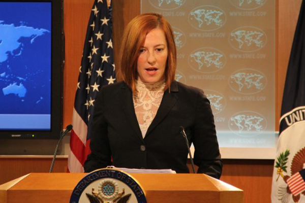 Psaki, 'Kerry'nin açıklamaları doğru tasvir edilmeli'