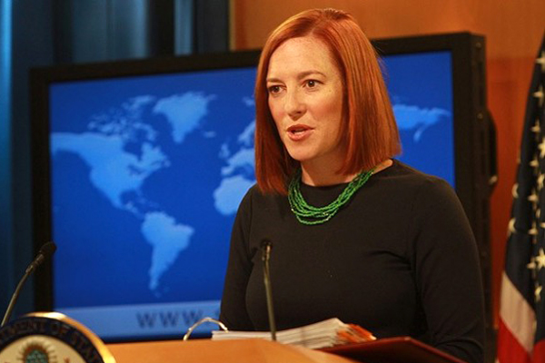 Jen Psaki, 'İsrail'in Mescid-i Aksa'ya saldırısı rahatsız edici'