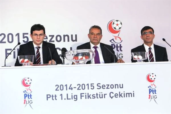 PTT 1. Lig'de 2014-2015 sezonu fikstürü çekildi