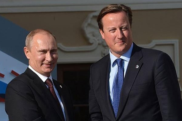 Cameron ve Putin Ukrayna&#039;yı görüştü
