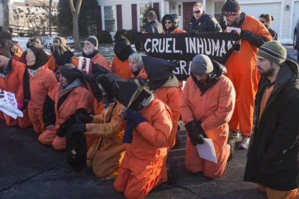 Washington'da Guantanamo protesto edildi