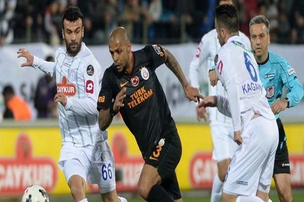 Galatasaray Çaykur Rizespor ilk yarı maç özeti