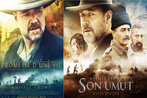 Russel Crowe&#039;un afiş uyanıklığı