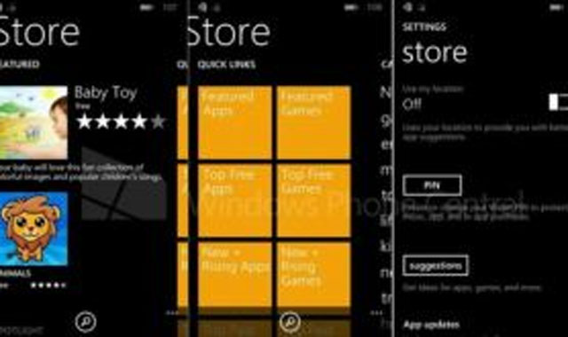 Windows Phone 8.1&#039;in mağazası sızdı