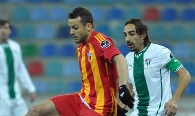 Kayserispor, Bursaspor&#039;u 2:0 mağlup etti