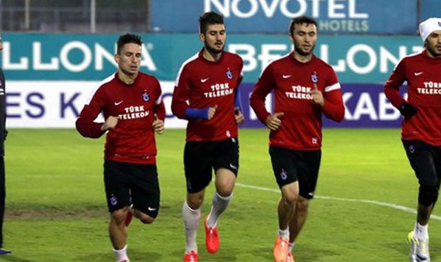 Trabzonspor, Gençlerbirliği'ne hazırlanıyor