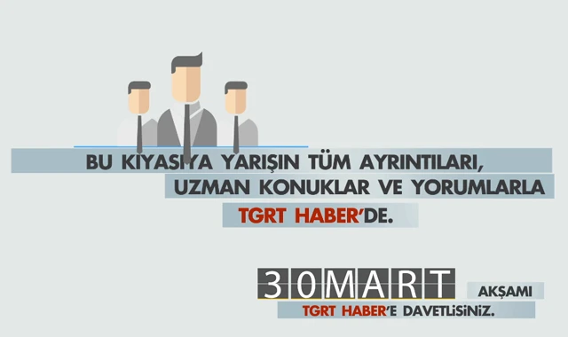 30 Mart Yerel Seçimleri'nin nabzı TGRT Haber'de