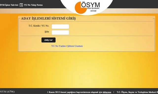 YGS Sınavı bu haftasonu yerler belli oldu, YGS ÖSYM Sınav Giriş Belgesi detaylar