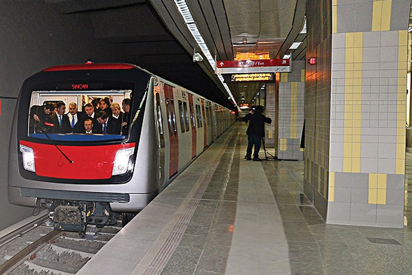 Ankara yarın yeni metro hattına kavuşuyor