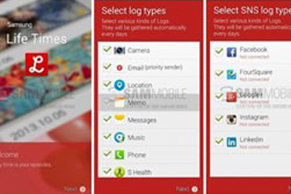 Samsung Life Times uygulaması sizi arşivleyecek