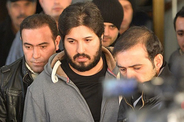 Rıza Sarraf 'müşteki' sıfatıyla ifade verdi