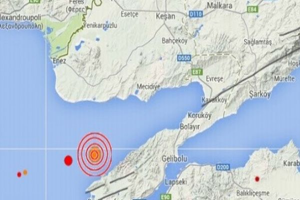 Saros Körfezi’nde 4,2 büyüklüğünde deprem