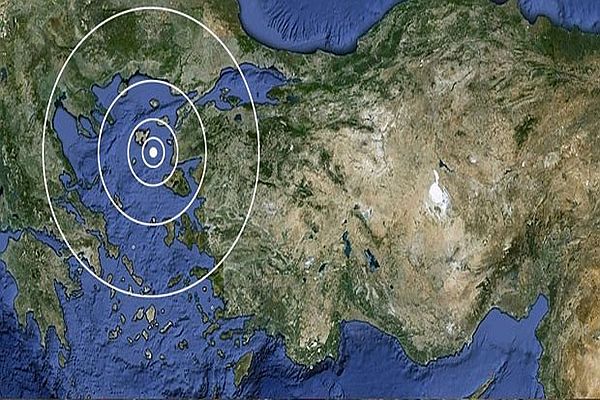 Saros Körfezi&#039;nde iki deprem meydana geldi