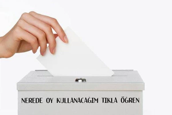 YSK Seçmen Sorgulama Cumhurbaşkanlığı 2014, TC kimlik No İle Oy Kullanma Yeri